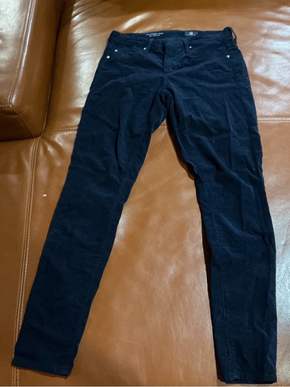 Ag Adriano Goldschmied Black Skinny Jeans